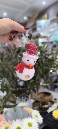 تصویر از آویز آدم برفی کریسمس