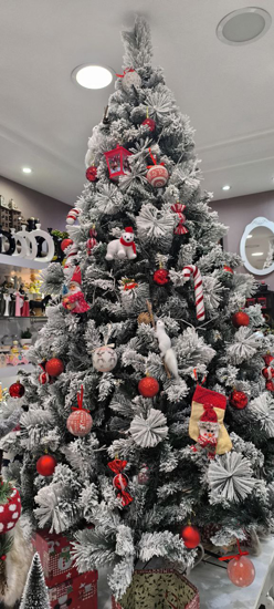 تصویر از درخت کریسمس ۱۵۰ برفی