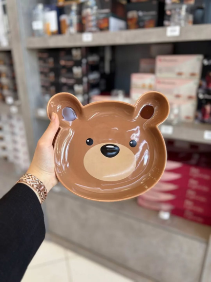 تصویر از ظرف دو گوشی تدی بزرگ