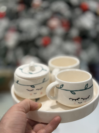 تصویر از ست چایخوری دونفره لبخند