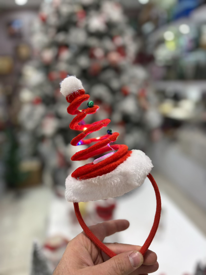 تصویر از تل کریسمسی چراغدار