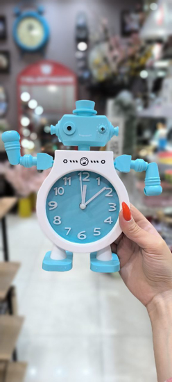 تصویر از ساعت زنگدار آدمک